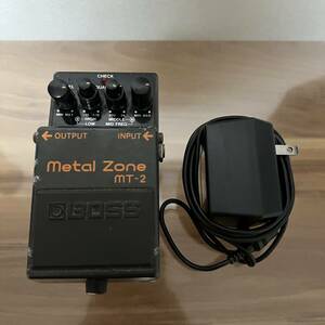 BOSS ボス mt-2 metal zone エフェクター 通電× ジャンク オーディオ 