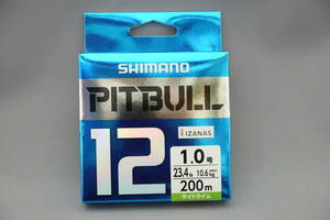 即決!!シマノ★ピットブル12 1.0号 200ｍ★新品 SHIMANO PITBULL