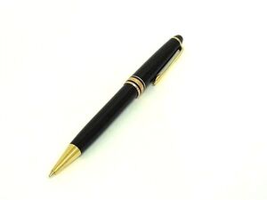 1円 ■美品■ MONT BLANC モンブラン マイスターシュテュック ツイスト式 シャープペンシル 筆記用具 文房具 ブラック系 FI5323