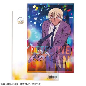 【新品/公式】名探偵コナン ホログラムポストカード(Citylights 安室) 公式グッズ colleize