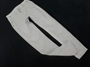 ネコポスOK EDWIN エドウィン 403 チェック パンツ size28/グレー ■■ ☆ djb2 レディース