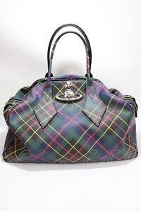 ヴィヴィアンウエストウッド 中古 / DERBY LARGE YASMINE HUNTING TARTAN Y-24-10-30-024-ba-SZ-ZY