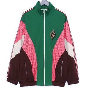 GUCCI トラックジャケット メッシュ切替 Mサイズ グリーン 587372-XJBOJ グッチ ジップアップ ジャージ zip over jacket technical jersey