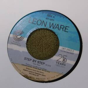 Leon Ware Step By Step アナログ　7inchシングル　Expansion Records