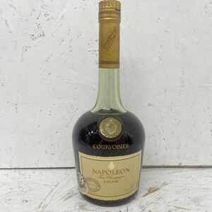 14 未開詮 クルボアジェ 木箱付き ナポレオン コニャック COURVOISIER NAPOLEON COGNAC 700ml 40% ブランデー 未開栓 古酒 洋酒