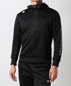 1420877-DESCENTE/メンズ ライトスムースフーデッドジャケット ロングパンツ 上下セット/L