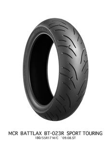 BRIDGESTONE 170/60ZR17 M/C 72(W) BT023 リア TL(チューブレスタイヤ)