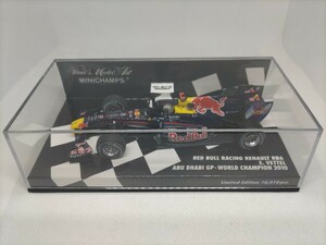 レッドブル RB6 ベッテル アブダビGP ワールドチャンピオン 2010 ミニチャンプス 1/43