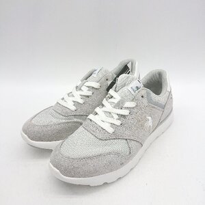 ◇ Θ le coq sportif ルコックスポルティフ スニーカー サイズ23 グレー系 レディース E