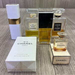 US241211 C-104 CHANEL シャネル 香水 No19 COCO CRISTALLE N°22 N°5 フレグランス 6点セット まとめ 現状品