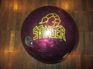 ■エボナイト スティンガー パール 15ポンド軽め 中古 15ゲーム前後 EBONITE STINGER PEARL ■