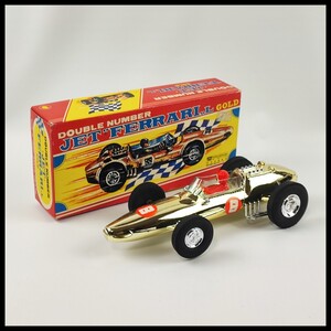 美品　当時物　レトロ　SANYO　DOUBLE NUMBER FERRARI L GOLD サンヨー　ダブルナンバー　ジェットフェラーリL　ゴールド