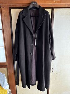 ARTS & SCIENCE アーツアンドサイエンス Drawstring Robe Coat オーバーサイズ コート ウール 日本製 2022AW 新品未使用 ブラウン サイズ3