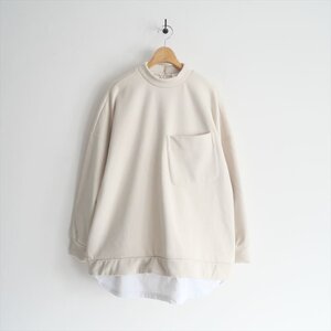 2022AW / 未使用 / ENFOLD エンフォルド / WIDE-ARM PULLOVER スウェット 38 / 300FA280-2610 / 2411-1447