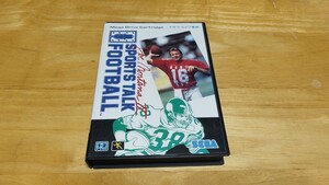 ★MD「スポーツトーク ジョー・モンタナフットボール2(Joe Montana Football2」箱・取説付き/SEGA/メガドライブ/MEGA DRIVE/レトロゲーム★