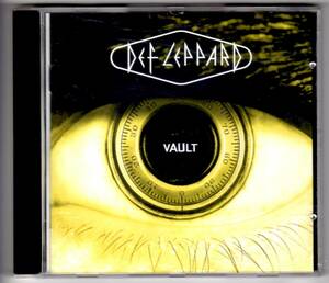 Used CD 輸入盤 デフ・レパード Def Leppard 『デフ・レパード・グレイテスト・ヒッツ』 - Vault (19801995)(1995年) 全15曲US盤