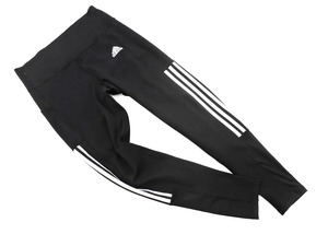 ネコポスOK adidas アディダス レギンス スポーツ タイツ パンツ size2XOT/黒 ■■ ☆ elb9 レディース