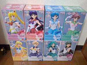 【未開封】　劇場版 美少女戦士セーラームーン　SUPER SAILOR 　8体　セット　GLITTER &GLAMOURS　