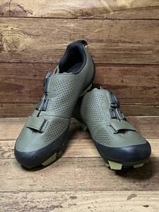 IK282 フィジーク fizik テラ TERRA X5 ビンディングシューズ SPD オリーブ EU38.5 BOA