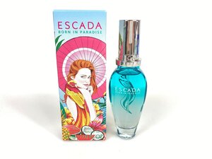 未使用　エスカーダ　ESCADA　BORN IN PARADISE　ボーンインパラダイス　オードトワレ　スプレー　30ml　YK-7396