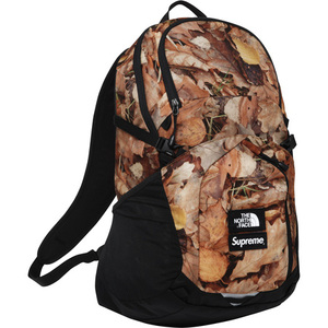 希少★新品本物【Leaves】The North Face Pocono Backpack ノースフェイス バックパック 正規品 シュプリーム 入手困難 限定 Supreme 16S/S