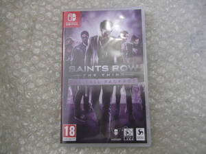 送料無料 スイッチ ソフトSaints Row: The Third 輸入版:北米 Switch 現状渡し品