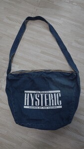 ヒステリックグラマー　HYSTERIC GLAMOUR　ショルダーバッグ 鞄　デニム　送料無料