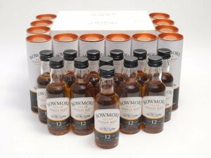 ★★BOWMORE ボウモア 12年 ミニボトル 50ml/40% 箱付 12本セット(2)★AY105643