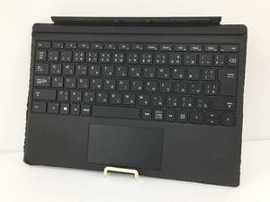〇Microsoft Surface Pro 純正キーボード タイプカバー Model:1725 ブラック 動作品