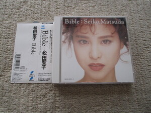 ◇松田聖子/Bible◇2CDベスト　帯付き　裸足の季節　赤いスイートピー　天使のウインク　ピンクのモーツァルト　送185