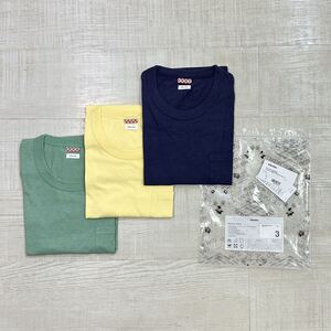 24ss 2024 未使用 Visvim ビズビム SUBLIG JUMBO 3-PACK S/S MULTI サブリグ ジャンボ パック Tシャツ マルチ サイズ 3 0124105009004