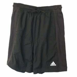 新品L★adidasアディダス黒VRCハーフパンツショートパンツ