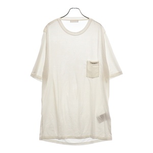 PRADA プラダ ラバーロゴ 半袖Tシャツ カットソー SJN250 R192 ホワイト