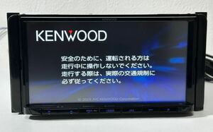 KENWOOD ケンウッド メモリーナビ MDV-D206BT 2019年製 ハンズフリー/CD/SD/USB/Bluetooth/AUX/ワンセグ