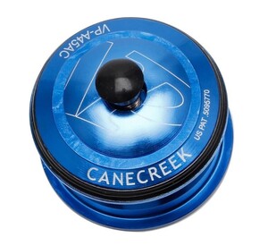 処分 CANECREEK VP-A45AC ヘッドパーツ アルミ シールドベアリング 約120グラム 1 1/8” (28.6mm) 青 1025 レターパック可