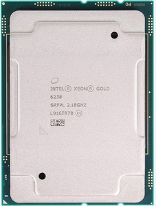 Intel Xeon Gold 6238 SRFPL 22 Core 2.1Ghz LGA 3647 44 threads CPU processor 140W