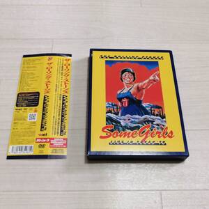 Rolling Stones D② 限定DVD＋CD Some Girls ステッカー付・帯付 美品 グッズ ローリングストーンズ