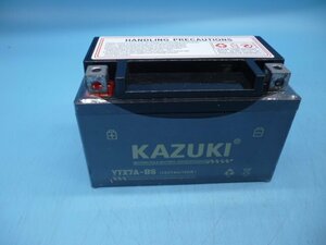 【1円スタート】YTX7A-BS KAZUKI Battery 新品 未使用 バッテリー