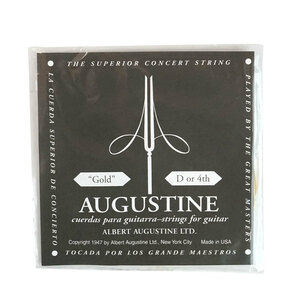 AUGUSTINE GOLD 4th クラシックギター弦 バラ弦