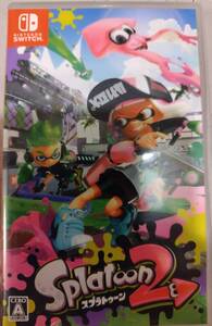 【中古】switch スプラトゥーン2 ゲームソフト Nintendo スイッチ 動作確認済　現状引き渡し