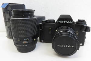 18562 上611-238　カメラ　ペンタックス LX　PENTAX　本体 レンズ　PENTAX-M　1:4 100mm　1:2 35mm　フィルムカメラ　中古品　ヤ60