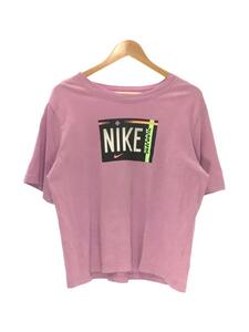 NIKE◆Tシャツ/L/コットン/PNK/無地/919011-073