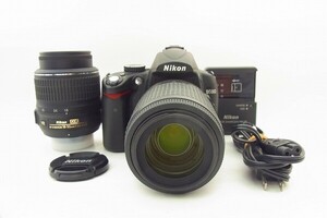 Q244-N35C-140 NIKON ニコン D5000 / ダブルレンズキット デジタル一眼レフカメラ 現状品③