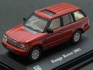 ☆☆日曜夜☆ルース☆(LAND ROVER) RANGE ROVER 2003☆CARARAMA☆HONGWELL☆1/72