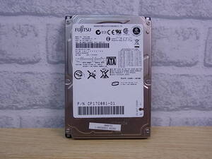 △C/048●富士通 FUJITSU☆2.5インチHDD(ハードディスク)☆60GB SATA150 5400rpm☆MHV2060BH☆中古品