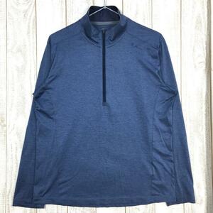 MENs M フォックスファイヤー スコーロン ファインタッチ ハーフジップ SC Fine Touch Half Zip ロングスリーブ シャツ