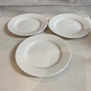 白い食器 パン皿 パンプレート 3枚 取り皿 洋食器
