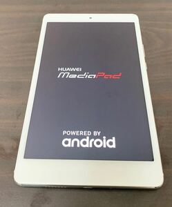 8インチタブレット Huawei Mediapad M3 Lite s 【701HW】中古美品 ファーウェイ Android　アンドロイド　Wi-Fi　cellular