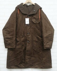 2J7150■新品 コンスパイアーズ ミルコートリバーシブル フェークスエード ポリエステルドライサージ the conspires MIL COAT REVERSIBLE