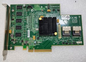 ●IBM ServeRAID MR10i SAS/SATA RAID HBA [MegaRAID MR SAS 8708E OEM] [RAID0,1,5,6対応] [P/N:43W4297] 通常ブラケット